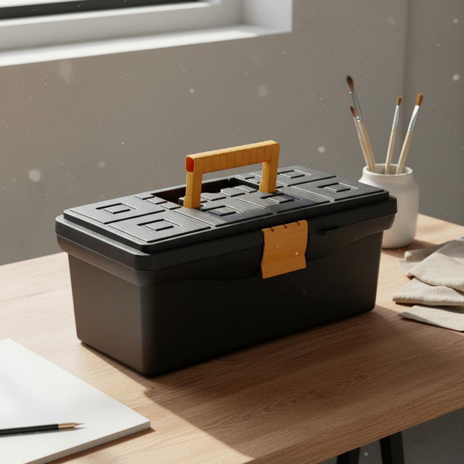 Box Art And Craft - Art Supply Box Hard Shell Craft