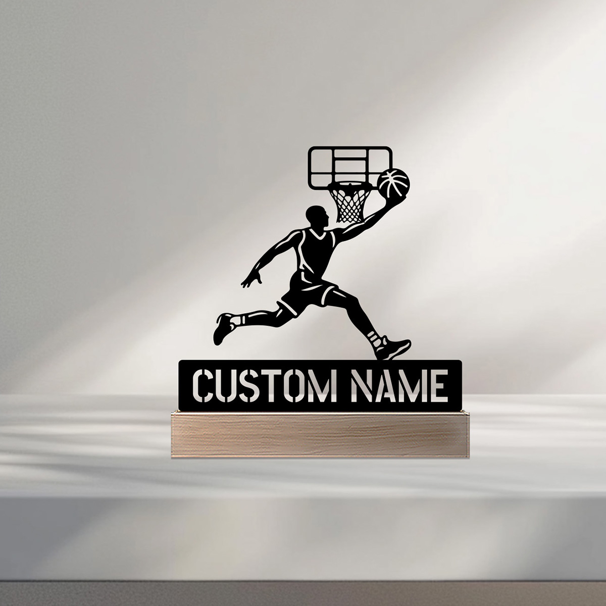 Art Craft & Architecture - 1pc Simple Basketball expert Customized Name