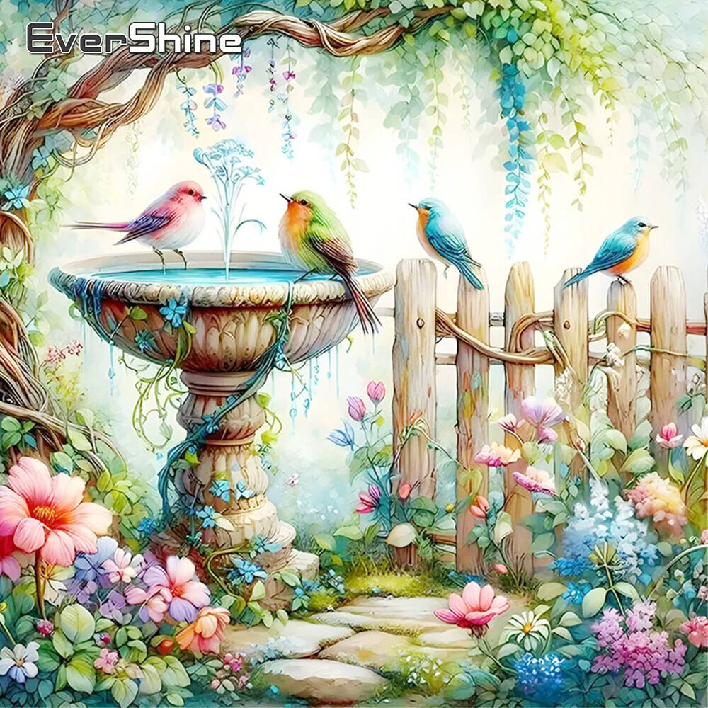 Art Craft Hobbies - Evershine Landscape Diamond Mosaic Bird Suitable