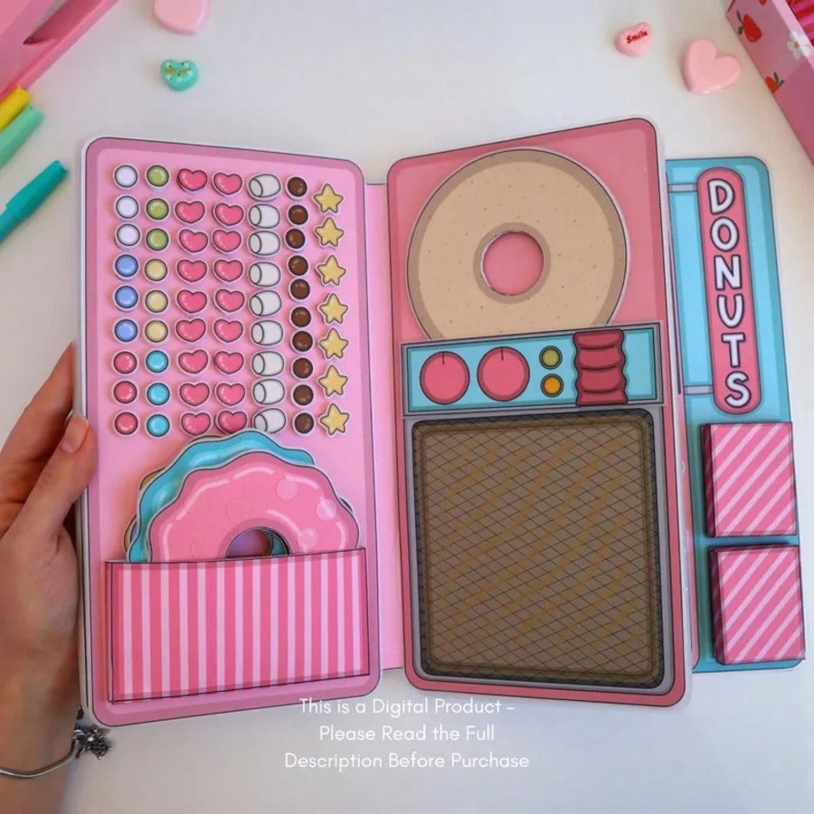 Donut Shop Pretend Play Kit, D - огляд і ціна Art Craft 6 Year Old