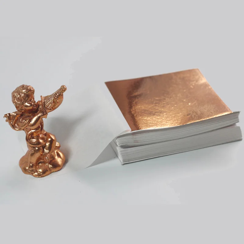 100Pcs Imitation Gold Sliver C - огляд і ціна Art Craft Leaves