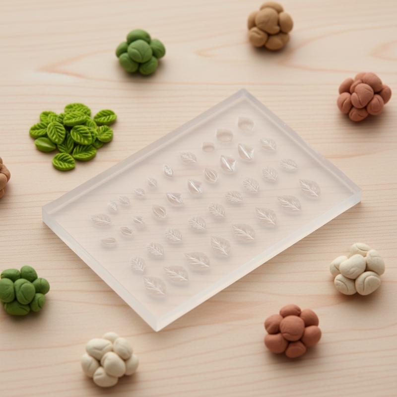 3D Mold Silicone Nail Art Deco - огляд і ціна Art Craft Leaves