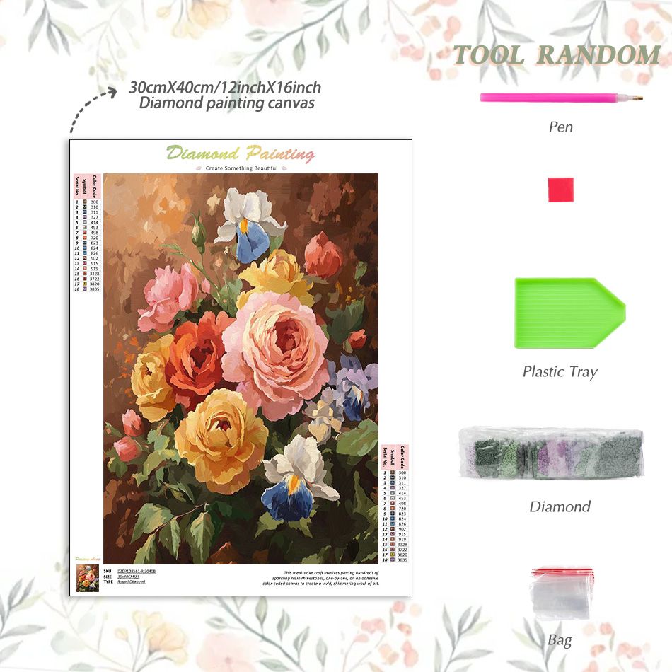 CHENISTORY Flower 5d Diamond P - огляд і ціна Art Craft Ideas For Adults