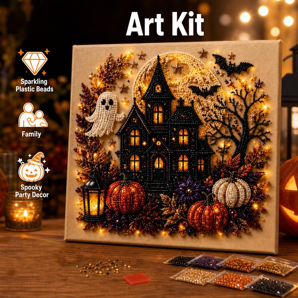 Halloween Ghost & Pumpkin 3D P - огляд і ціна Art Craft Halloween
