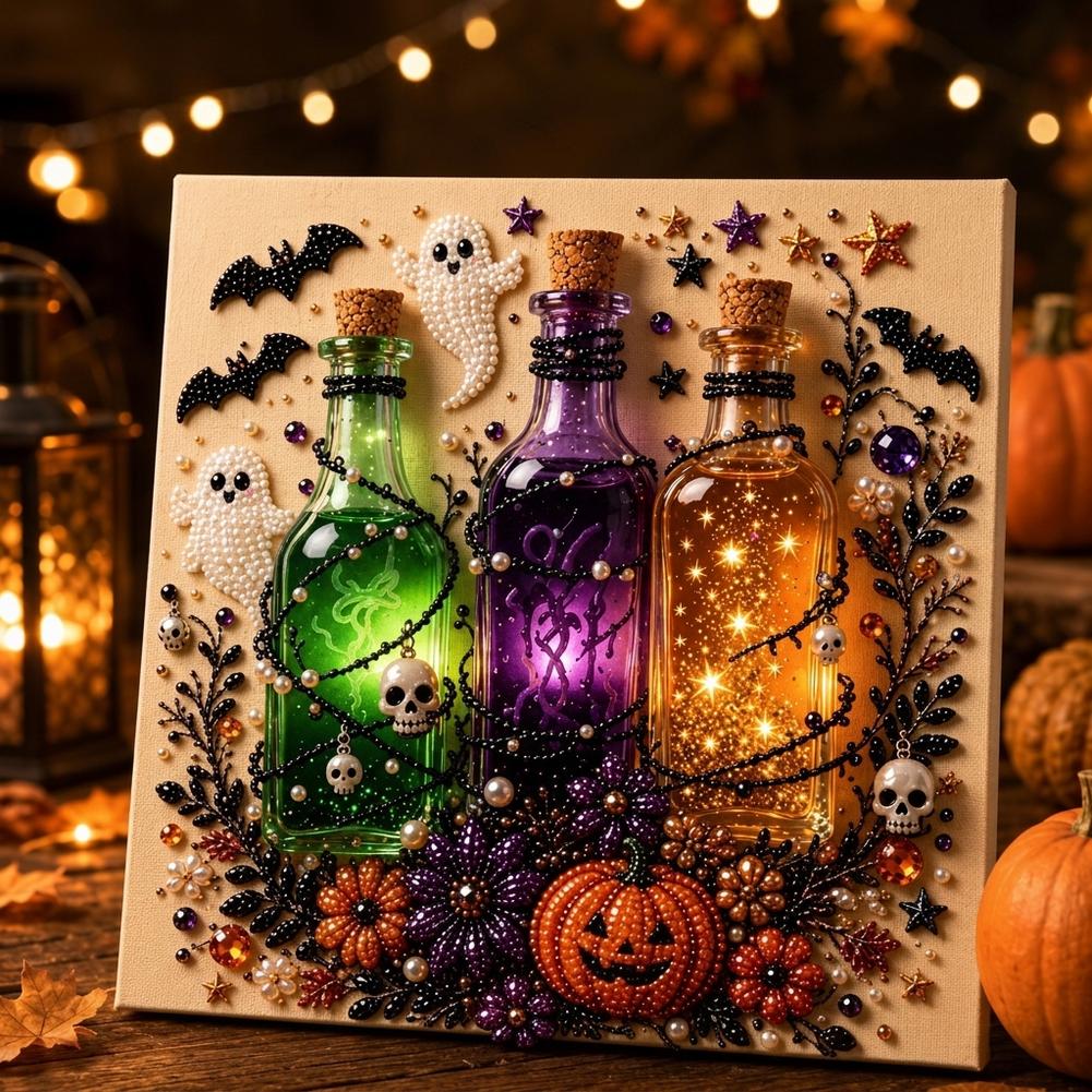 Halloween Ghost & Pumpkin 3D P - огляд і ціна Art Craft Halloween