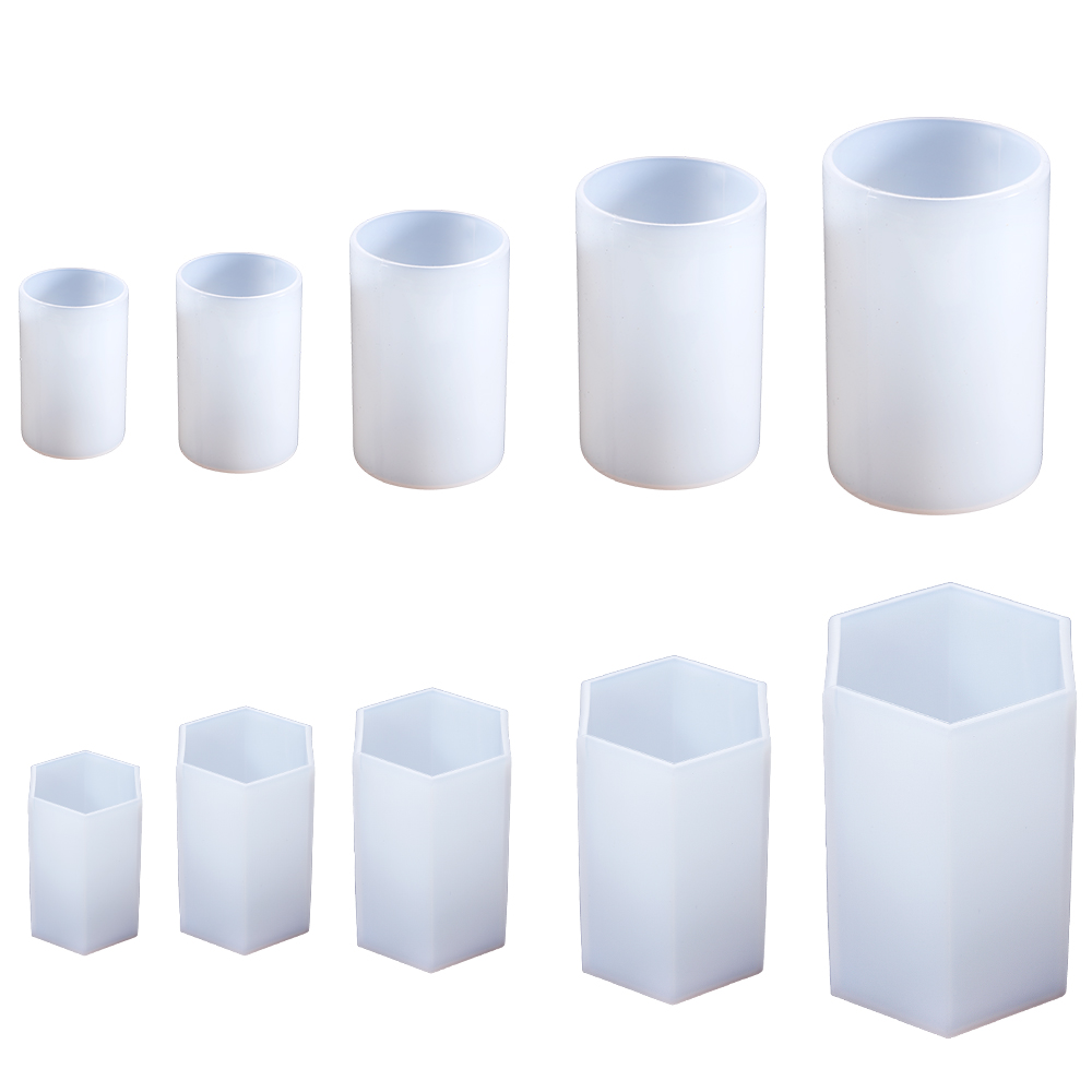 Cylinder Silicone Mold Hexagon - огляд і ціна Art Craft Table