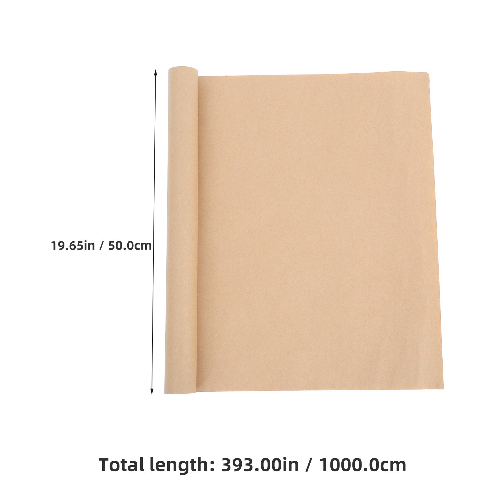 Brown Wrapping Paper Roll Larg - огляд і ціна Art Craft Table