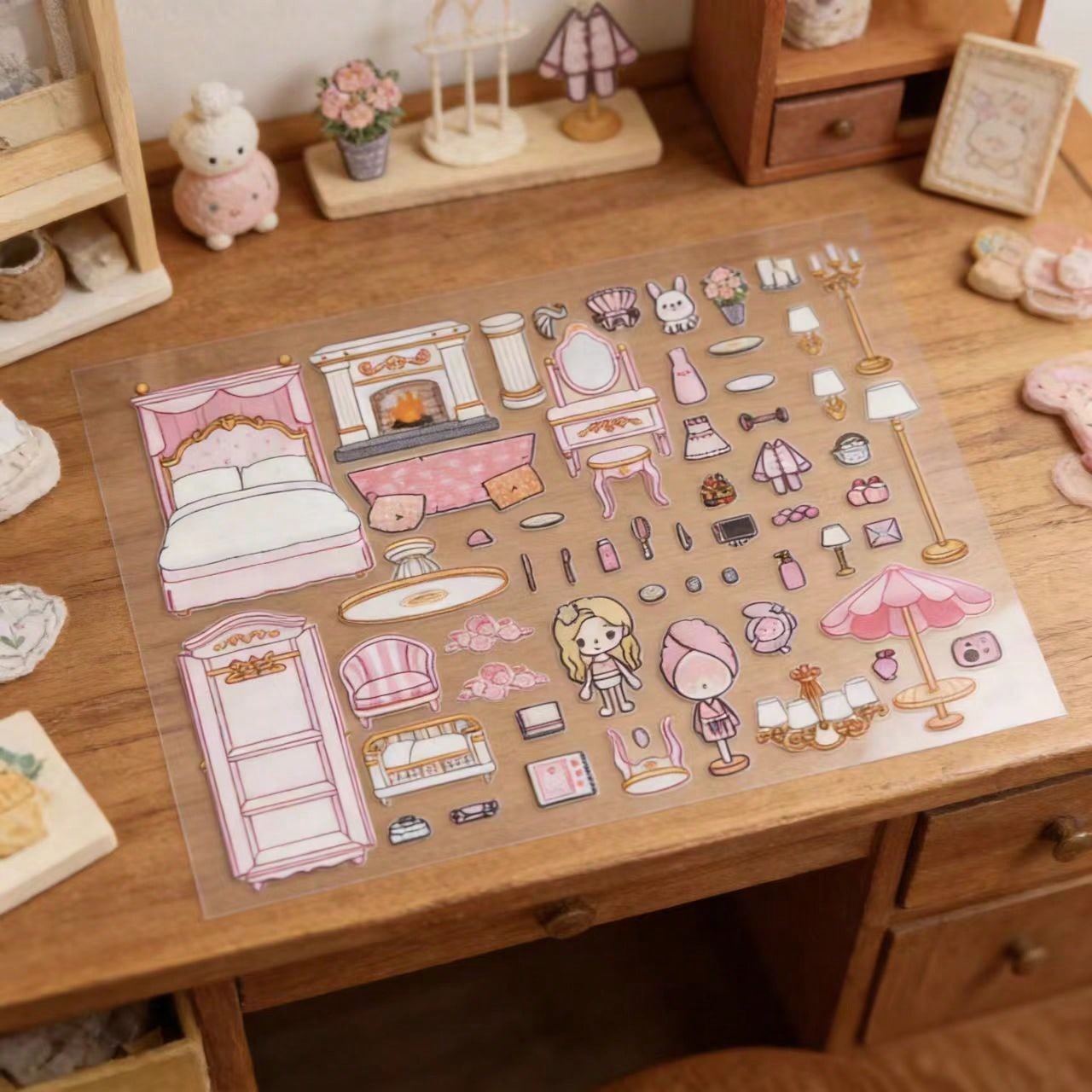 Pink Sakura Tree Hotel Room DI - огляд і ціна Art Craft 6 Year Old