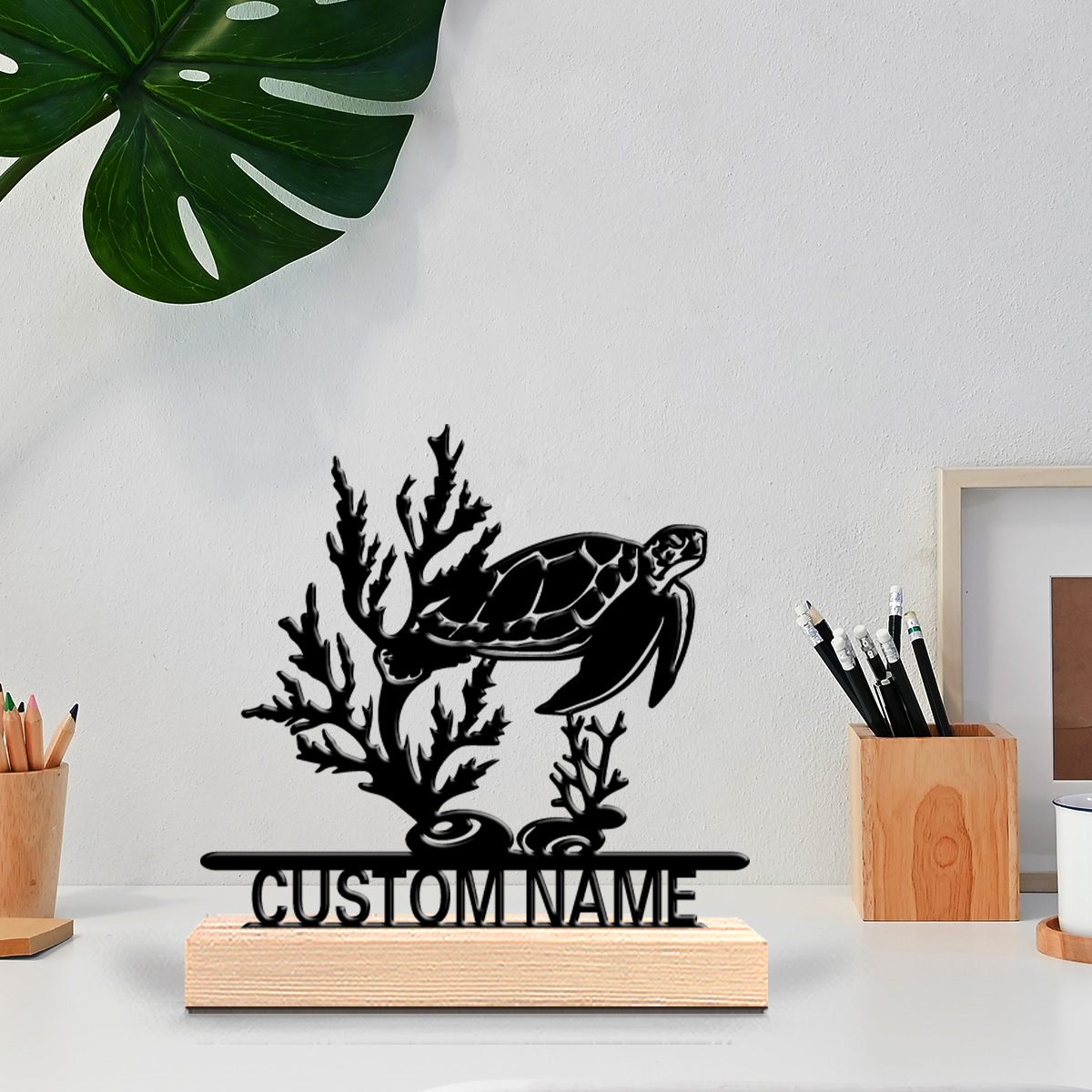 1pc Abstract Sea turtle Custom - огляд і ціна Art Craft Table