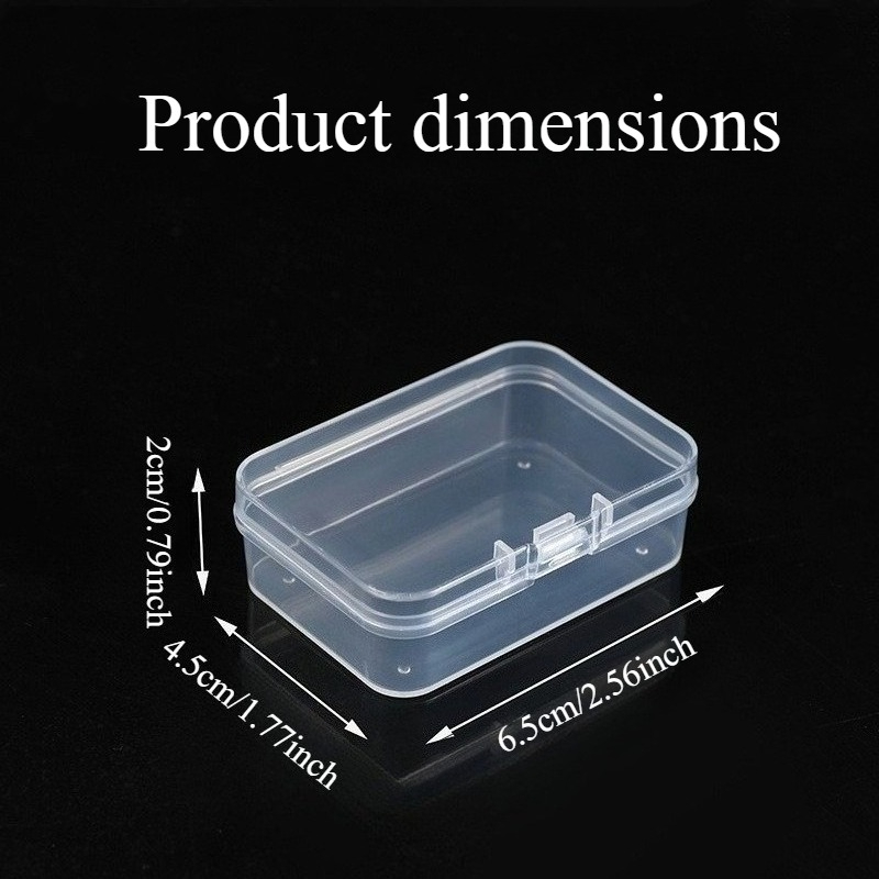A Set of 10 Small Transparent  - огляд і ціна Box Art And Craft