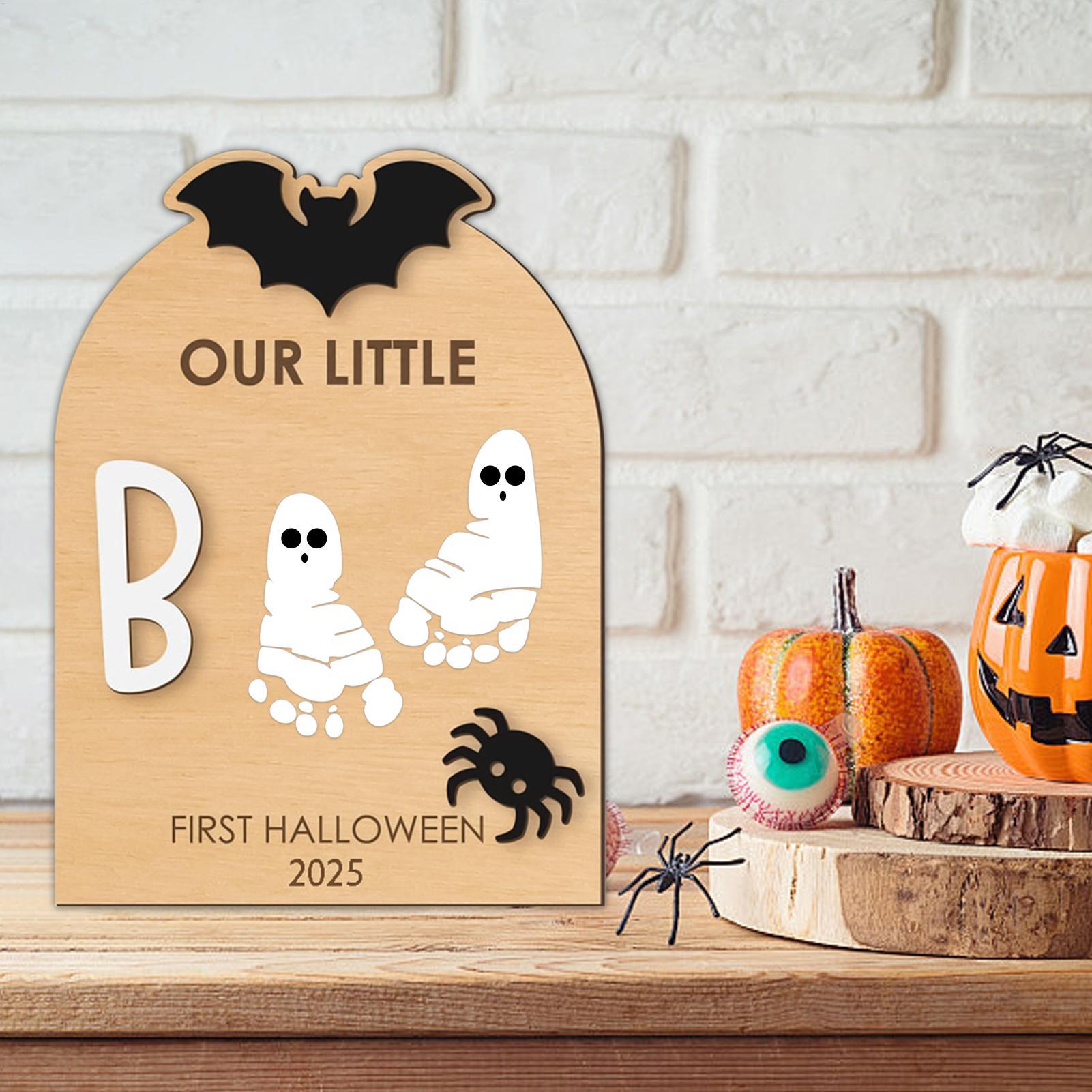 Foot Print Kit For Baby Hallow - огляд і ціна Art Craft Halloween