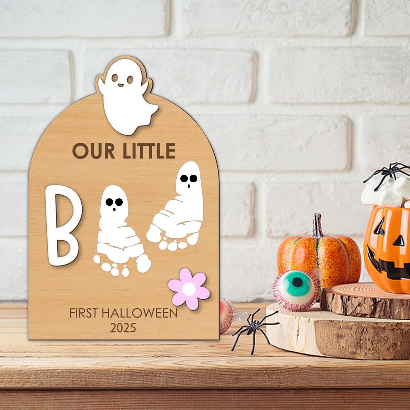 Foot Print Kit For Baby Hallow - огляд і ціна Art Craft Halloween