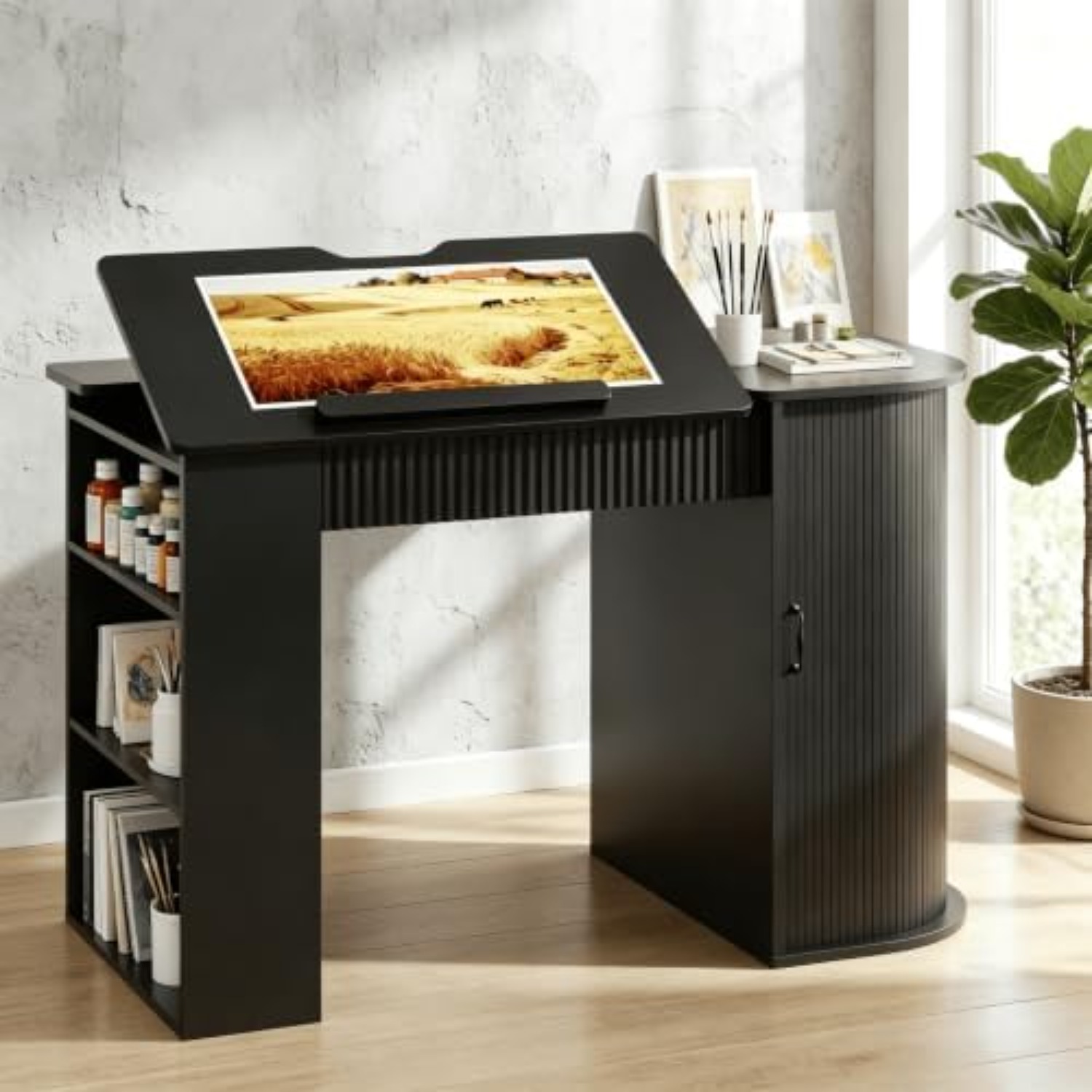 Drafting Table with Storage Ca - огляд і ціна Art Craft & Architecture