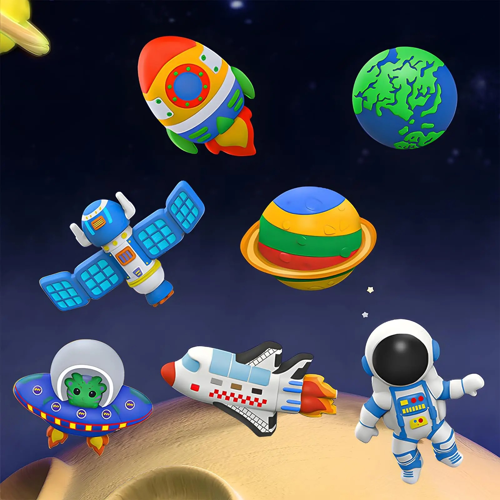 Space DIY Gypsum Kit for Kids  - огляд і ціна Art Craft 6 Year Old
