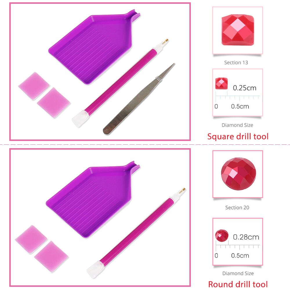 Momoart Full Square Round Diam - огляд і ціна Art Craft Hobbies