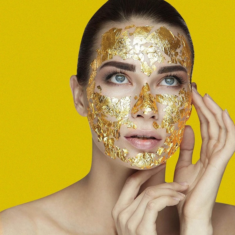 Real 24K Gold Leaf Sheets in 3 - огляд і ціна Art Craft Leaves