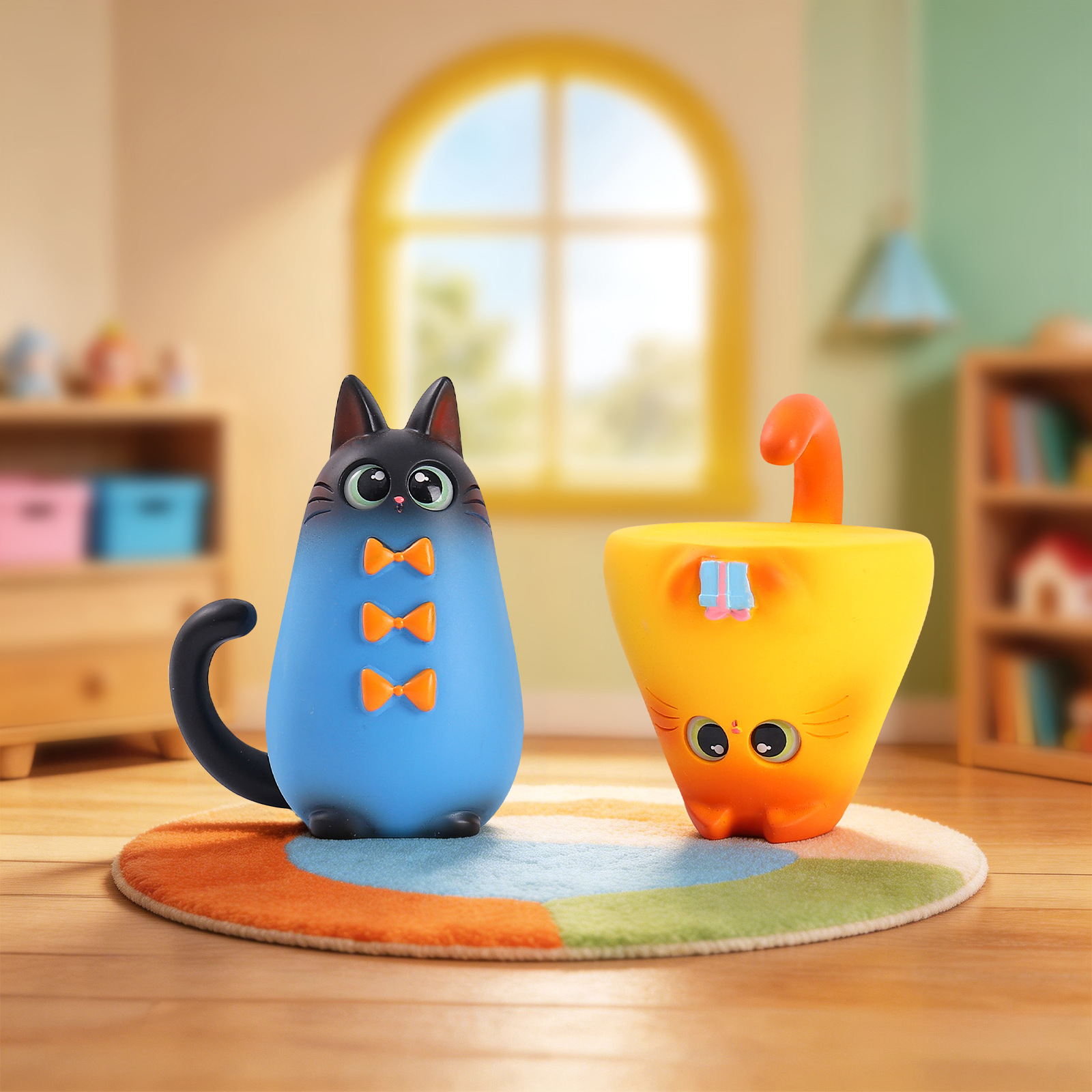 Blind Box Cat Figurine Resin C - огляд і ціна Art Craft Table