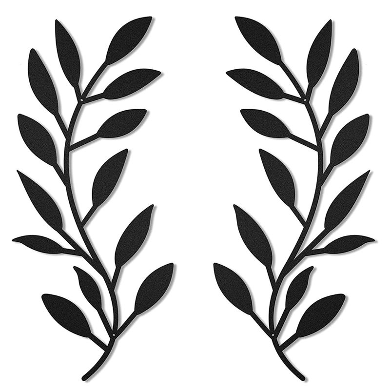 AA94-2 Piece Metal Leaf Wall D - огляд і ціна Art Craft Leaves