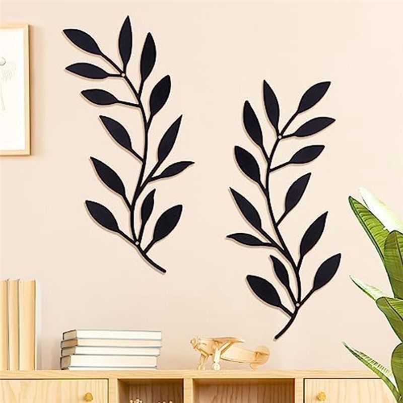AA94-2 Piece Metal Leaf Wall D - огляд і ціна Art Craft Leaves
