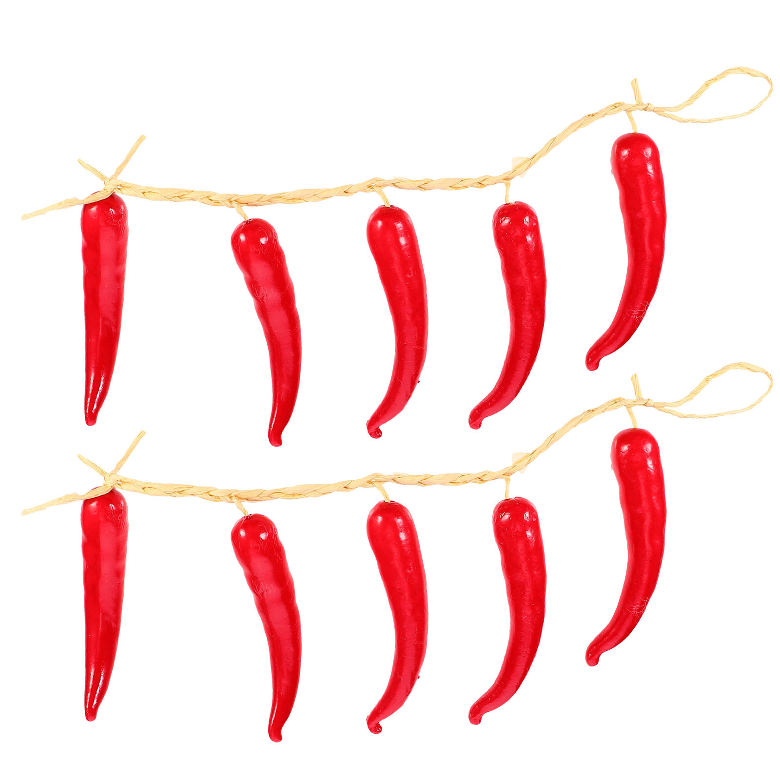 2 pcs Simulation Pepper Decor  - огляд і ціна Art Craft Vegetables