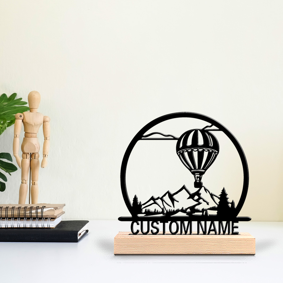 1pc Hot air balloon Customized - огляд і ціна Art Craft & Architecture