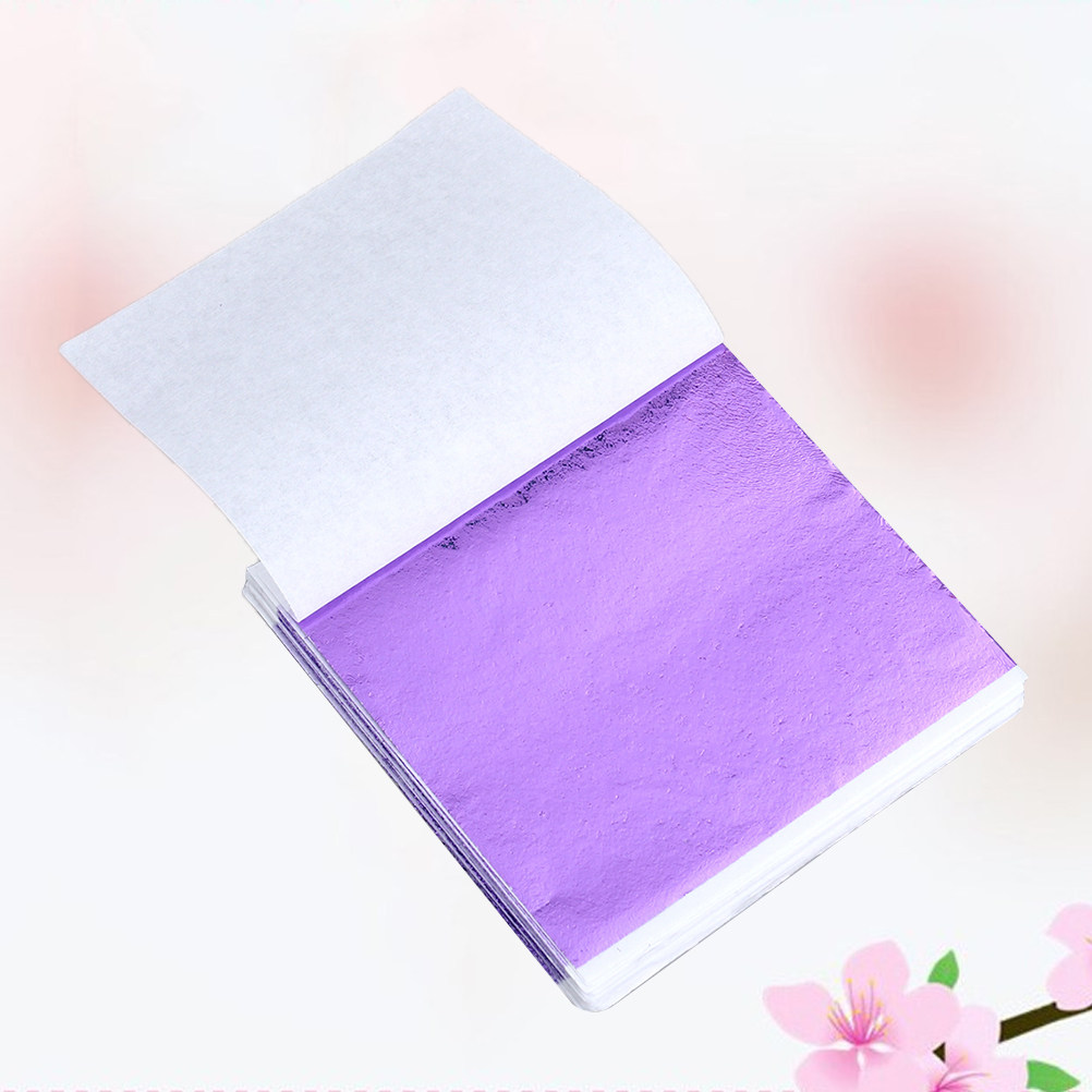 50Pcs 8x8.5cm Gold Leaf Sheets - огляд і ціна Art Craft Leaves
