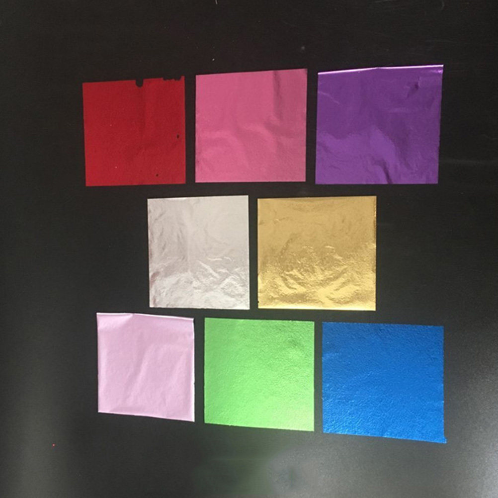 50Pcs 8x8.5cm Gold Leaf Sheets - огляд і ціна Art Craft Leaves