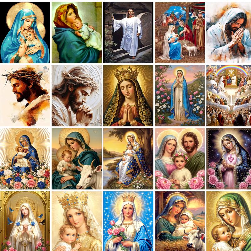 GATYZTORY Jesus Painting By Nu - огляд і ціна Art Craft Ideas For Adults
