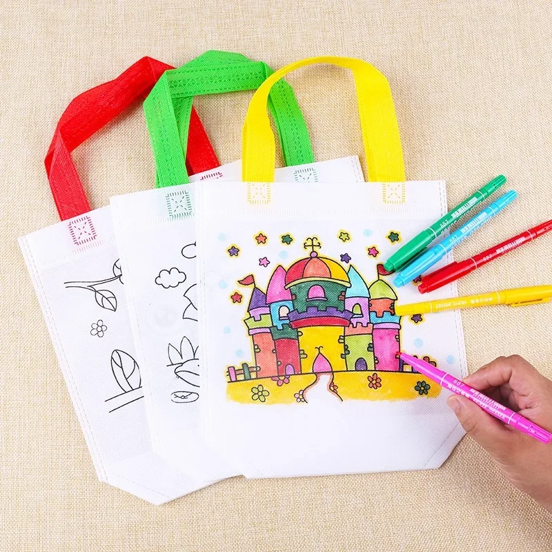 1-10pcs Sets DIY Graffiti Bag  - огляд і ціна Art Craft 6 Year Old