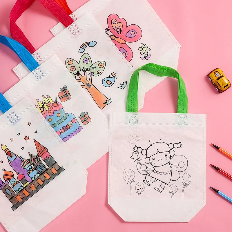 1-10pcs Sets DIY Graffiti Bag  - огляд і ціна Art Craft 6 Year Old