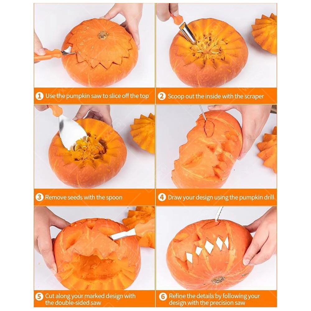 Halloween  Pumpkin  Carving  C - огляд і ціна Art Craft Halloween