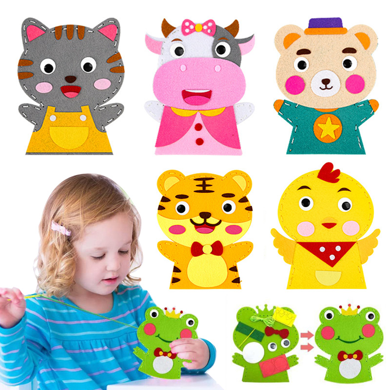 Cute Cartoon Animal Hand Puppe - огляд і ціна Art Craft 6 Year Old