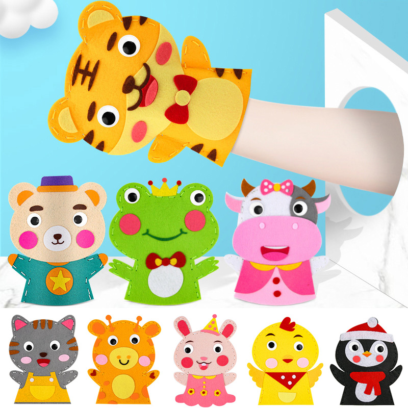 Cute Cartoon Animal Hand Puppe - огляд і ціна Art Craft 6 Year Old