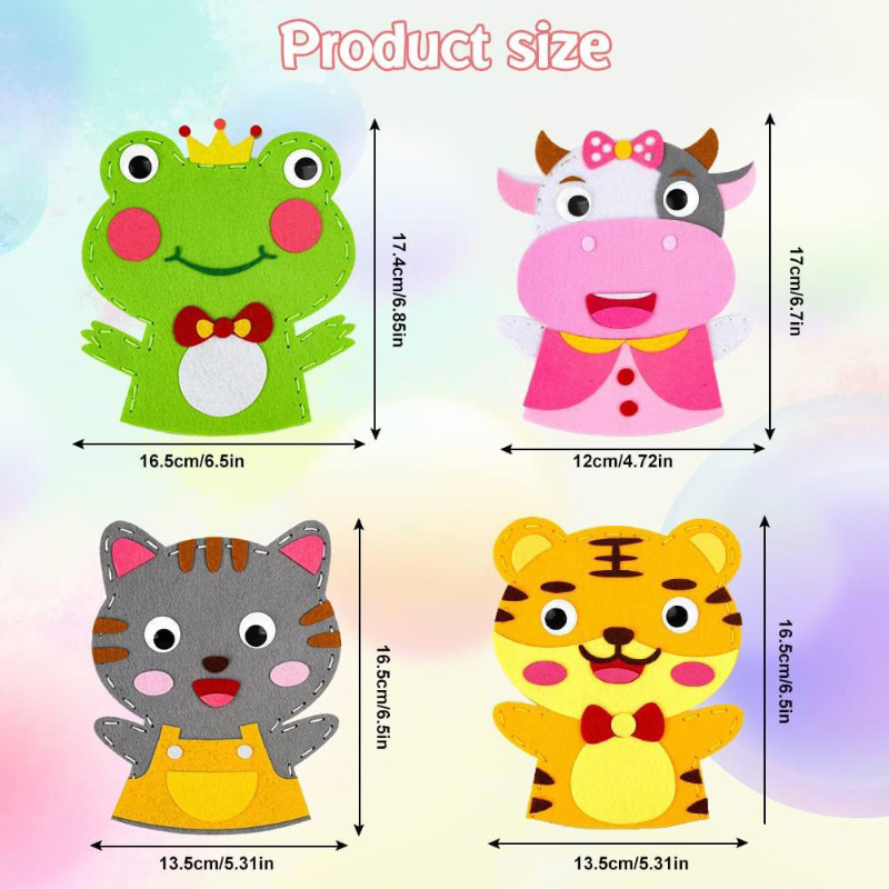 Cute Cartoon Animal Hand Puppe - огляд і ціна Art Craft 6 Year Old