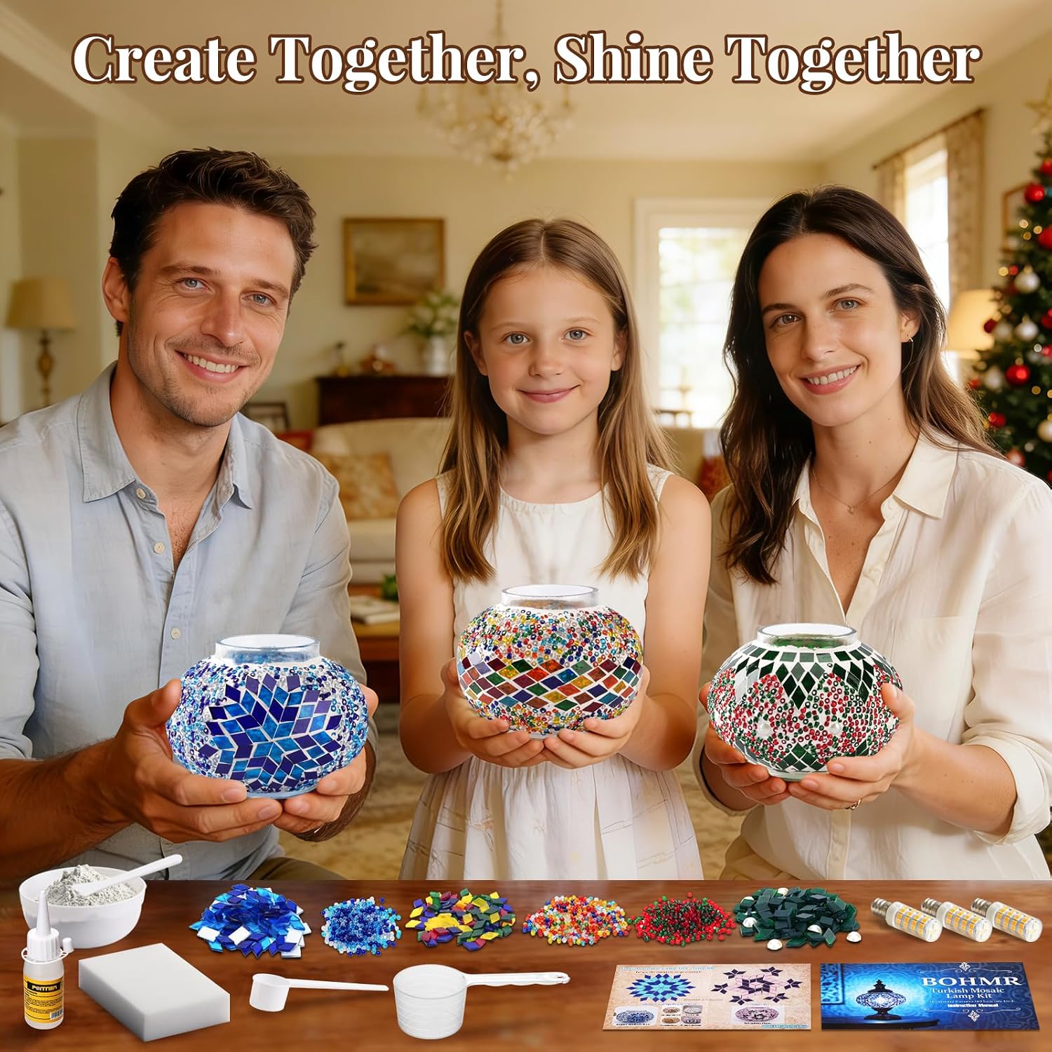 DIY 3 Globe Turkish Mosaic Lam - огляд і ціна Art Craft & Architecture