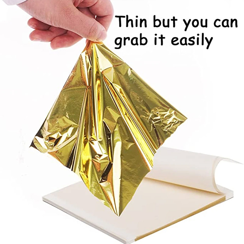 200Pcs Golden Leaf Foil Leaf S - огляд і ціна Art Craft Leaves