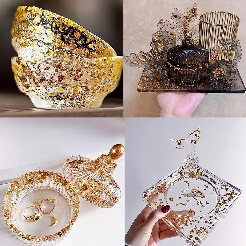 200Pcs Golden Leaf Foil Leaf S - огляд і ціна Art Craft Leaves