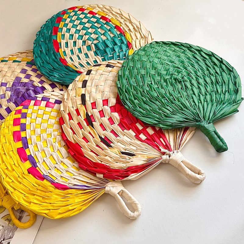 Chinese Style Handmade Fan Ret - огляд і ціна Art Craft Leaves
