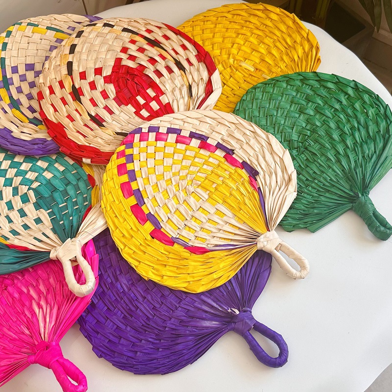 Chinese Style Handmade Fan Ret - огляд і ціна Art Craft Leaves