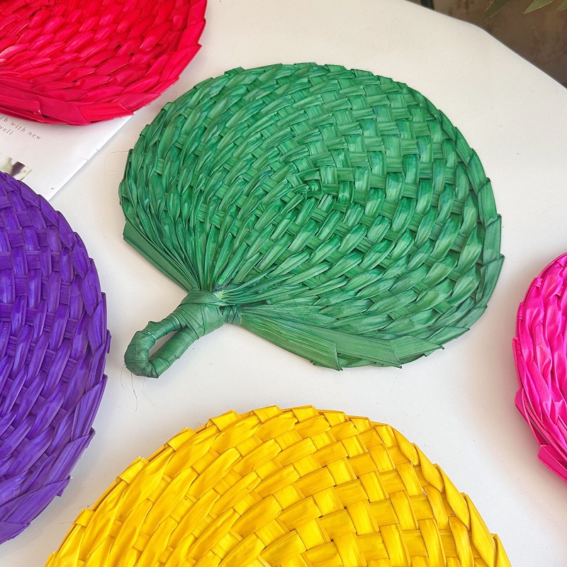 Chinese Style Handmade Fan Ret - огляд і ціна Art Craft Leaves