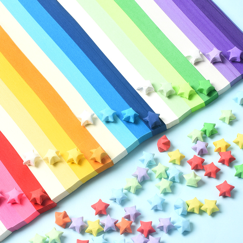 540 Sheets Star Origami Paper  - огляд і ціна Art Craft Halloween