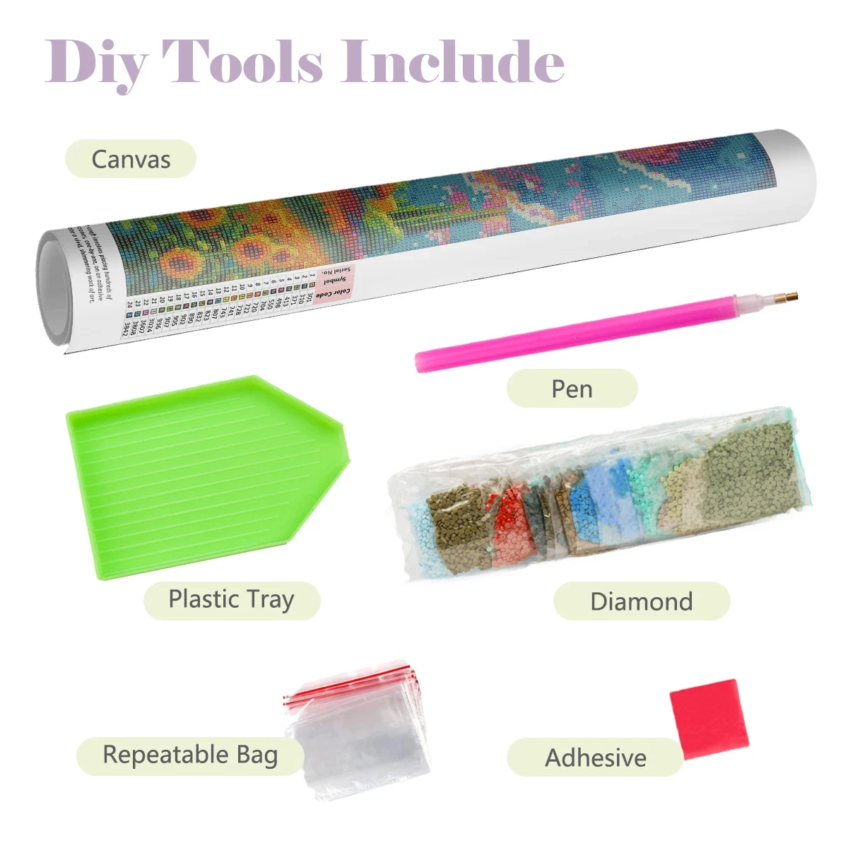 5D DIY Diamond Painting Kit Ba - огляд і ціна Art Craft Bakery