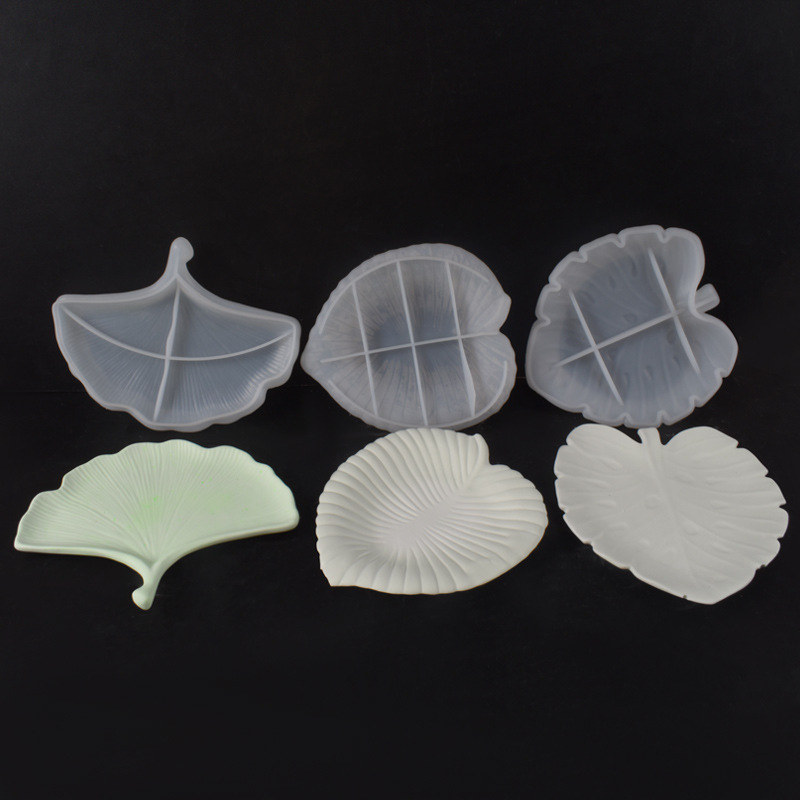 Plaster Cement DIY Leaf Dish M - огляд і ціна Art Craft Leaves