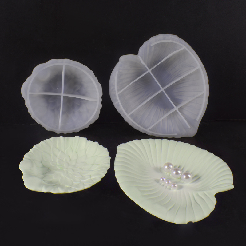 Plaster Cement DIY Leaf Dish M - огляд і ціна Art Craft Leaves