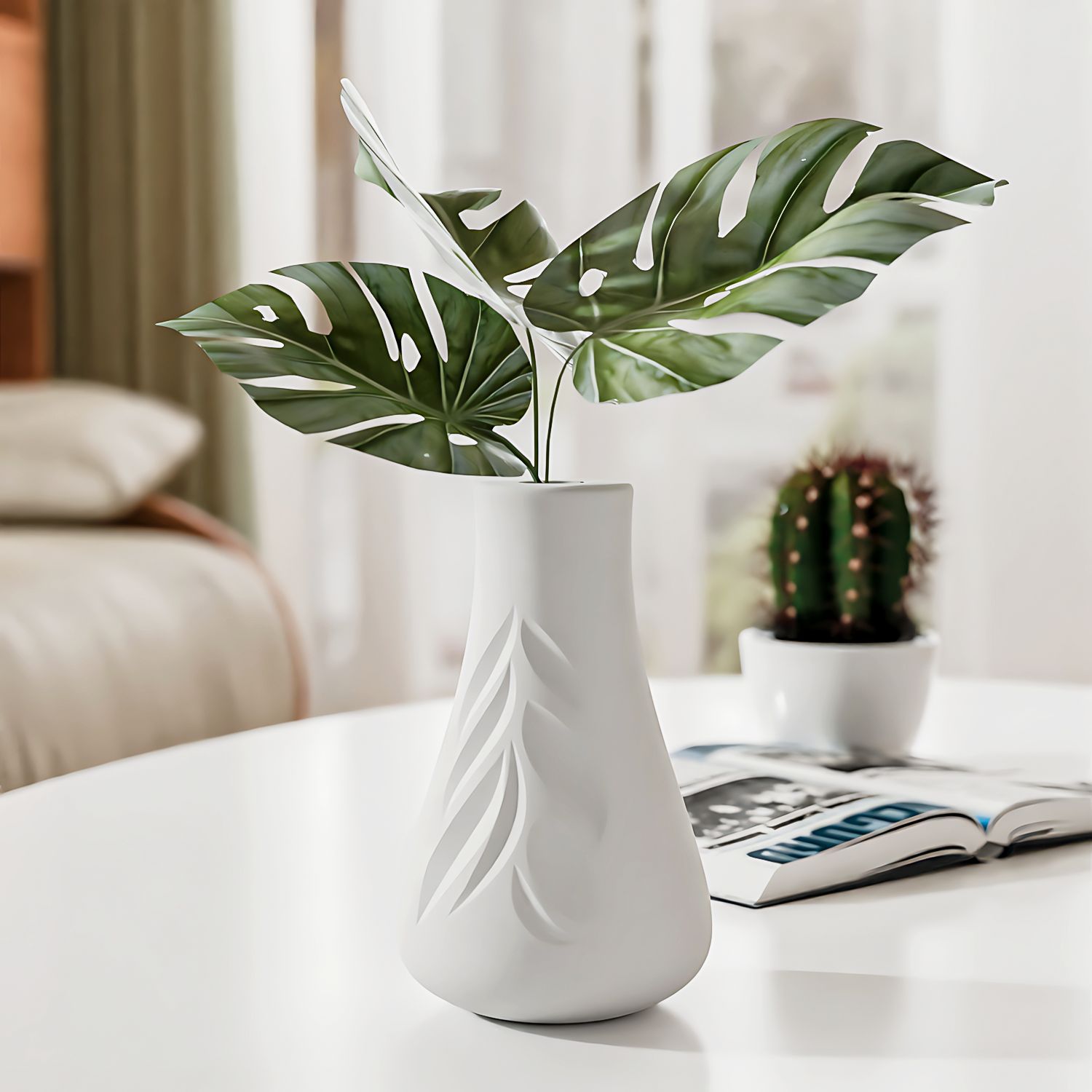 Leaf Texture Vase Silicone Mol - огляд і ціна Art Craft Leaves