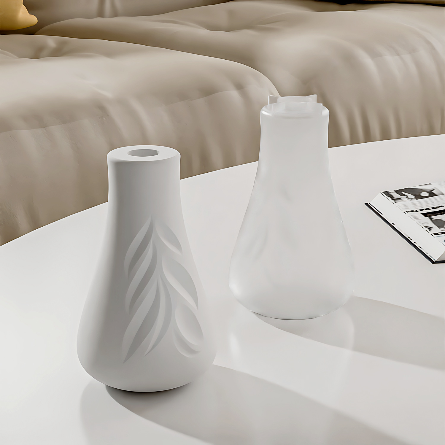 Leaf Texture Vase Silicone Mol - огляд і ціна Art Craft Leaves
