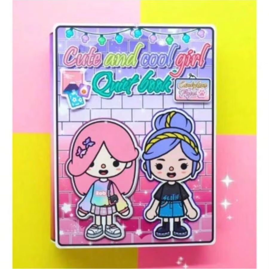 Paper Doll Theme DIY Sticker C - огляд і ціна Art Craft 6 Year Old