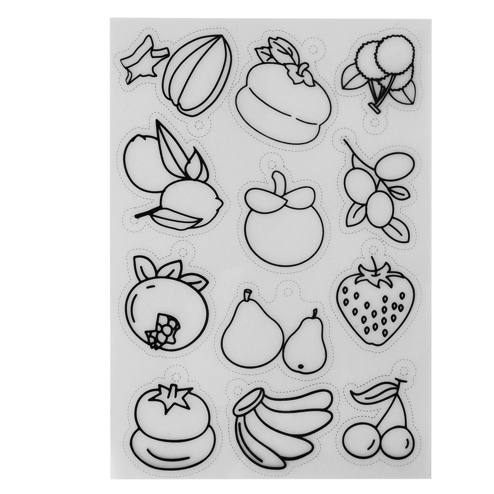8pcs Fruit Vegetable Pattern H - огляд і ціна Art Craft Vegetables
