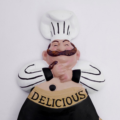 Chef and Fish Figurine Message - огляд і ціна Art Craft Bakery