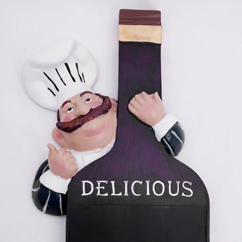 Chef and Fish Figurine Message - огляд і ціна Art Craft Bakery